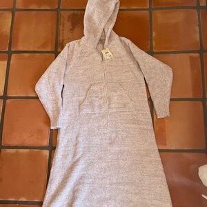 Barefoot Dreams Half zip long sweater tunic